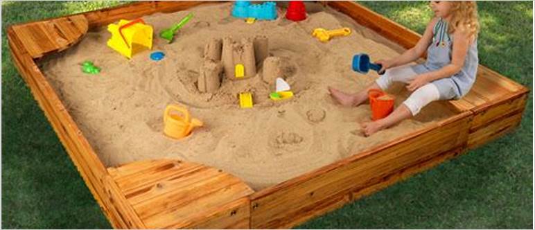 Large sand box